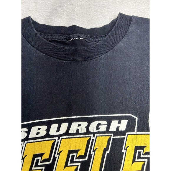 Vtg 1997 Pittsburgh Steelers Riddell T Shirt Men’s Boxy Size Large Single Stitch - Picture 3 of 6